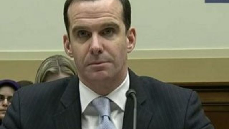 Brett McGurk Ankara'da