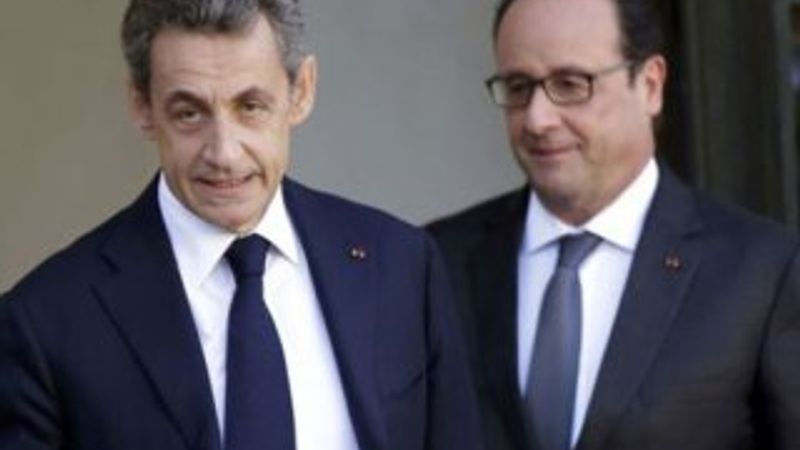 Sarkozy'den Hollande'a IŞİD'i yok etmek için 2 uyarı
