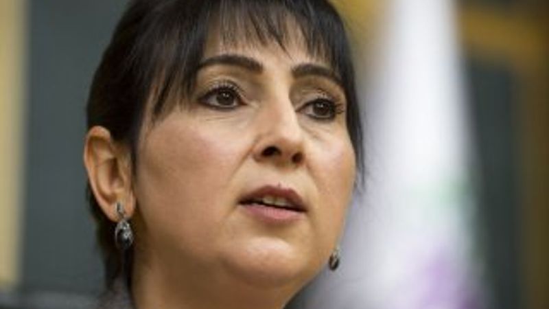 Figen Yüksekdağ camiyi devlet yaktı dedi