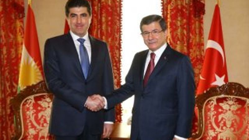 Barzani, Davutoğlu ve Erdoğan'la görüştü