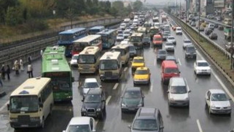 Tatil bitti trafik başladı