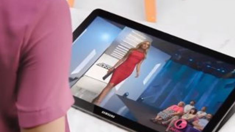 Samsung'un dev tableti Türkiye'de