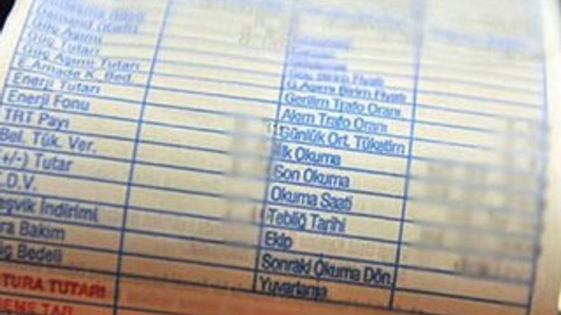 Elektrik faturalarında kayıp kaçak gideri gizlenecek