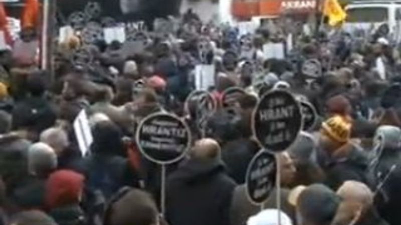 Şişli'de Hrant Dink anması