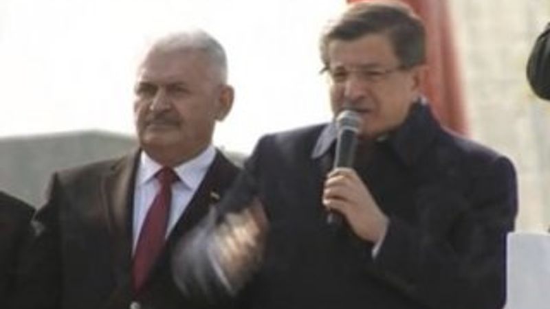 Başbakan Davutoğlu'ndan Demirtaş'a sert sözler