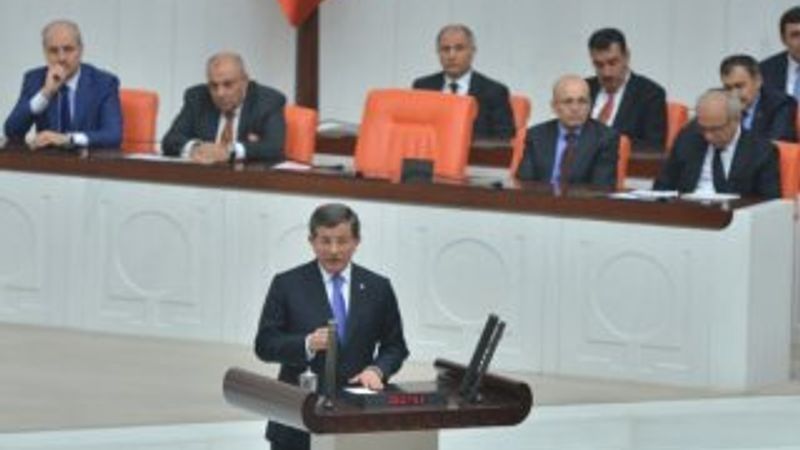 Başbakan Davutoğlu'ndan teşekkür konuşması