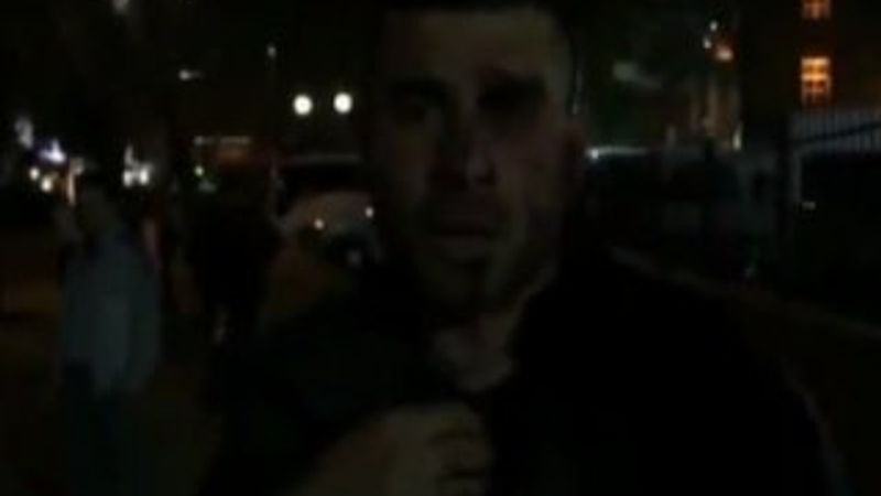 Görgü tanığı patlama anını anlattı