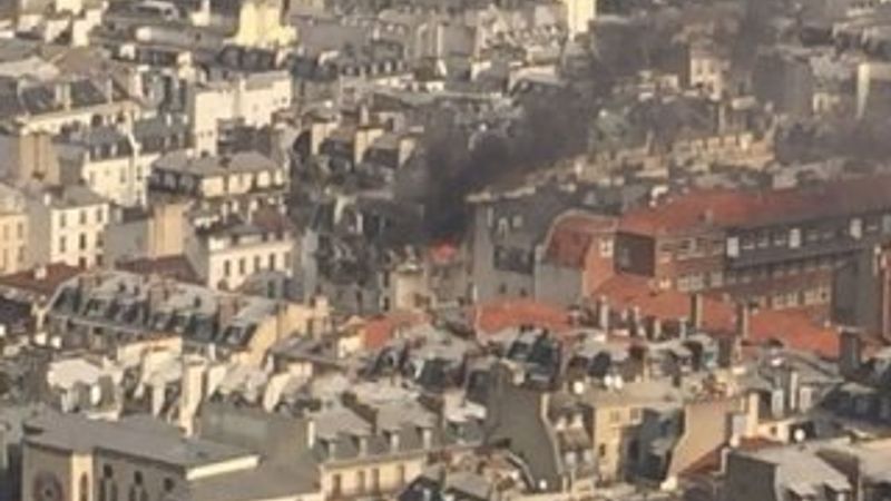 Fransa'nın başkenti Paris'te patlama