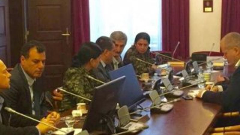 Terör örgütü YPG Prag'da temsilcilik açtı