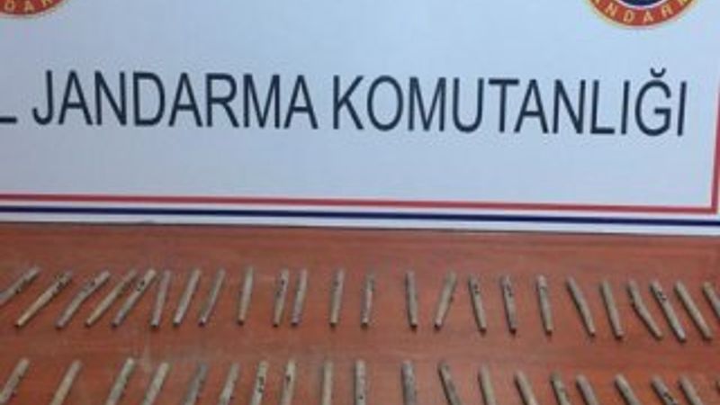 Konya'da kalem görünümlü suikast silahı yakalandı