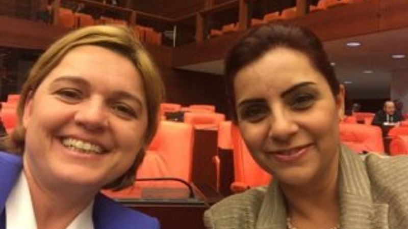 CHP'li vekiller Hayır oylarını kutluyor