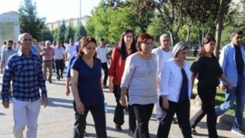 HDP ve DBP'den uyuşturucu operasyonuna karşı eylem