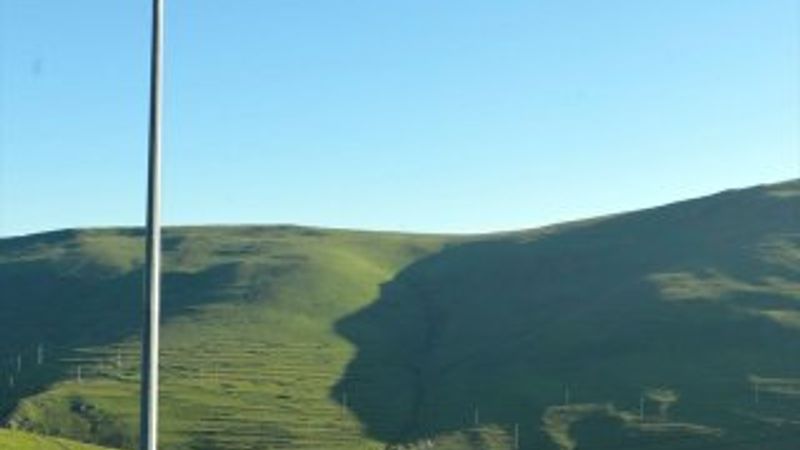 Damal'da hava açınca Atatürk silueti görüldü