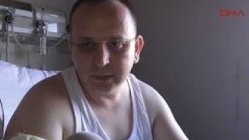 Üzerinden 2 tank geçen darbe karşıtı Sabri Ünal konuştu