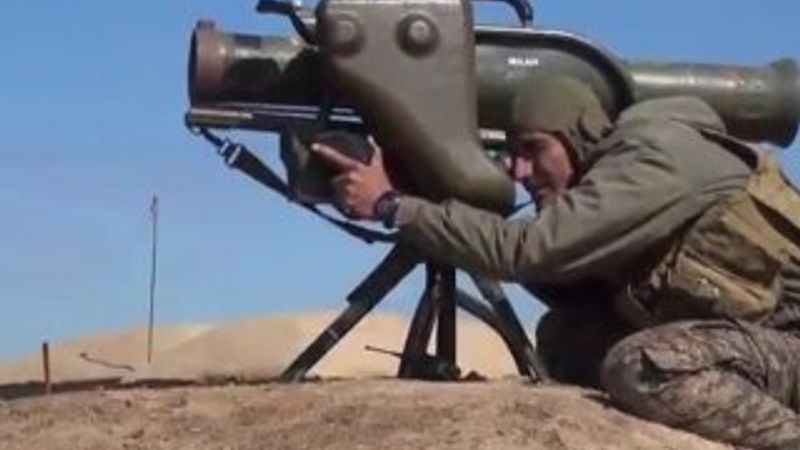 PYD'nin elinde Alman tanksavar füzeler var