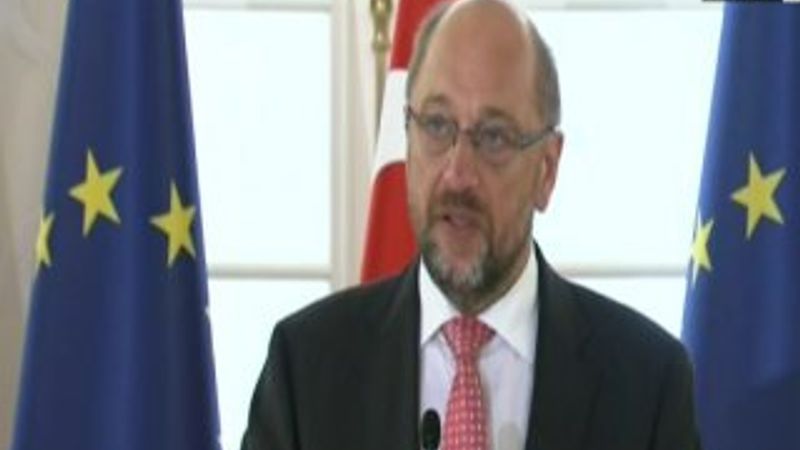 Sabah muhabirinden Schulz'a zor sorular