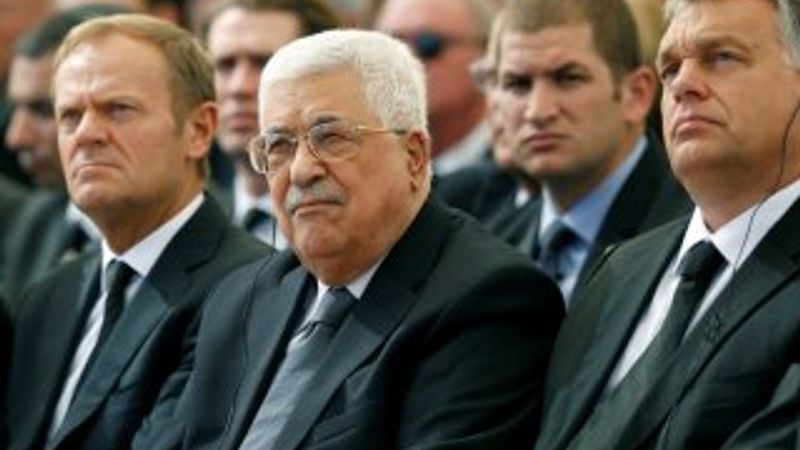 Mahmud Abbas Şimon Peres'in cenazesine katıldı