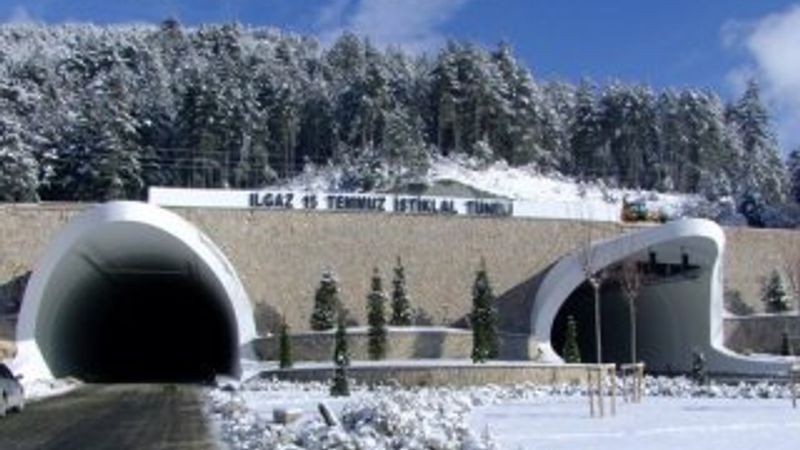 Ilgaz Tüneli 15 Aralık'ta açılıyor