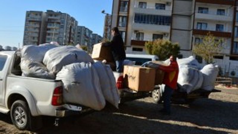 Kayyum atanan Sur Belediyesi'nden Halep'e yardım