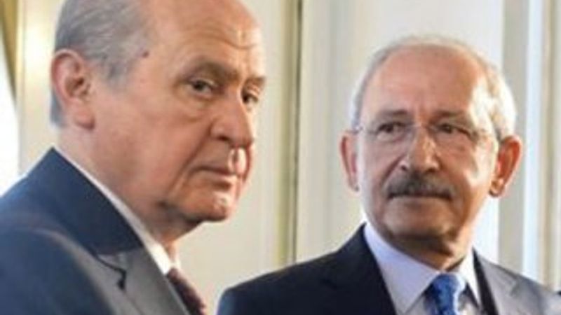 Kılıçdaroğlu ve Bahçeli görüştü