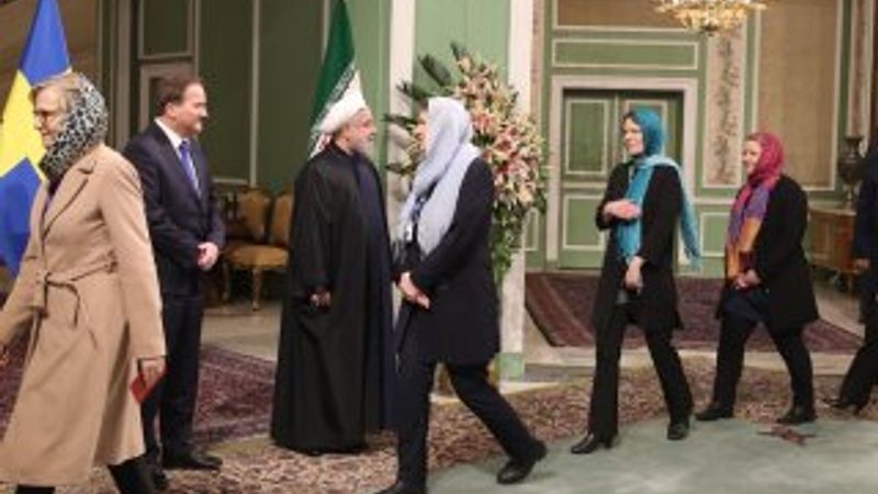 İsveçli kadın bakanların İran hassasiyeti