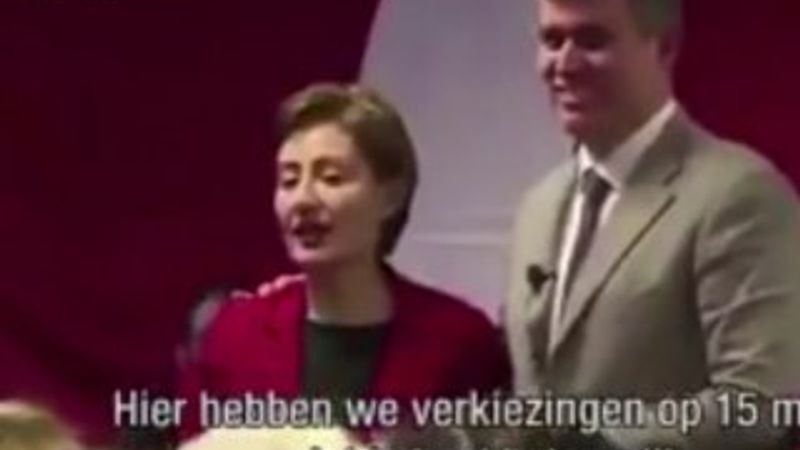 Feyzioğlu Hollanda devlet televizyonunda