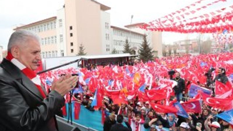 Başbakan Yıldırım'ın Kars konuşması