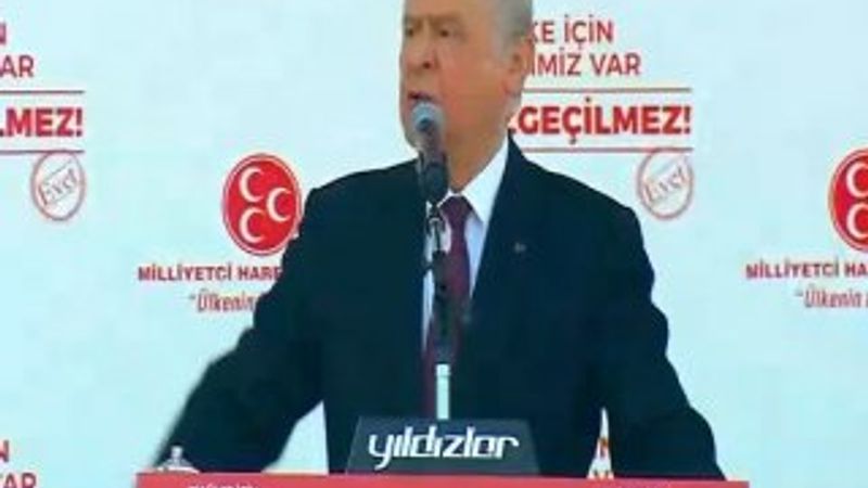 Bahçeli'den Kılıçdaroğlu'na: Adamlık nedir bilmez
