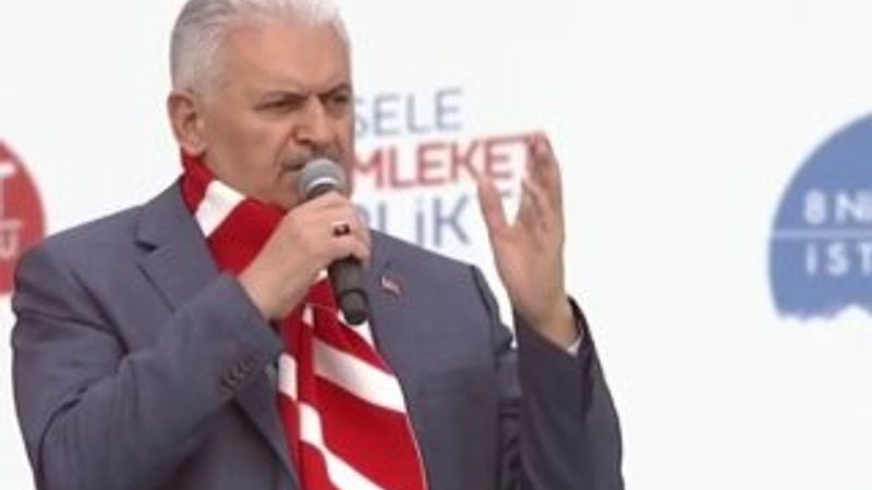 Binali Yıldırım'ın Yenikapı konuşması