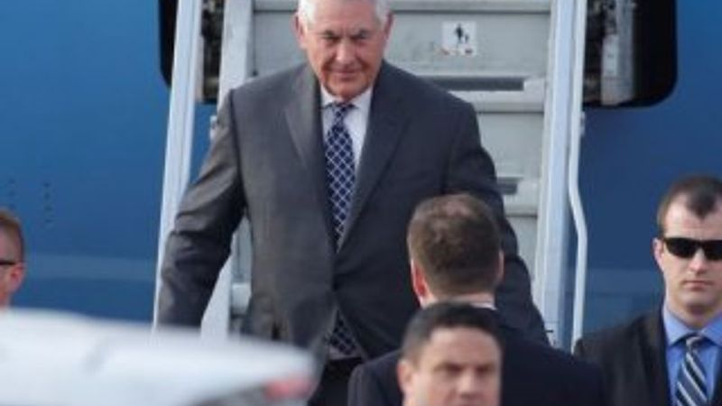 ABD Dışişleri Bakanı Tillerson Moskova'da