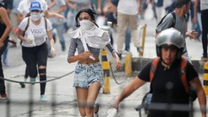 Venezuela'da hükümet karşıtı protestolar