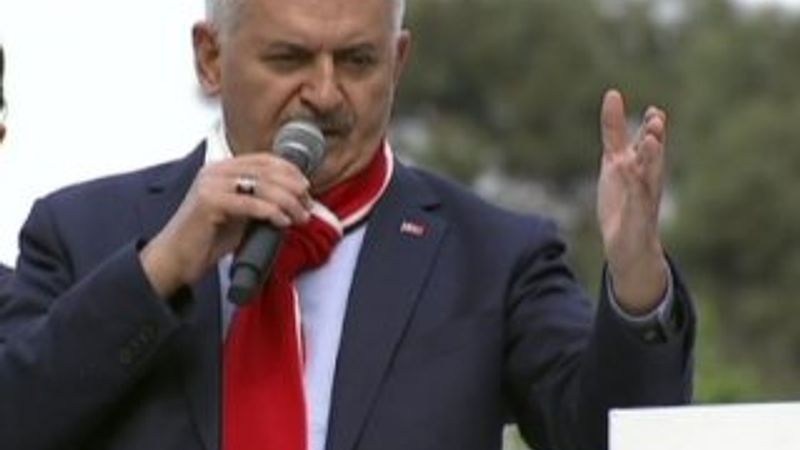 Başbakan Yıldırım'ın Bayraklı konuşması