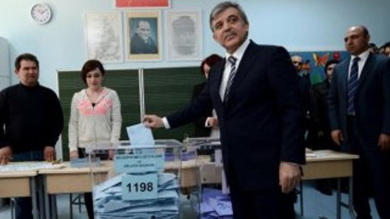 Abdullah Gül'ün sandığından evet çıktı