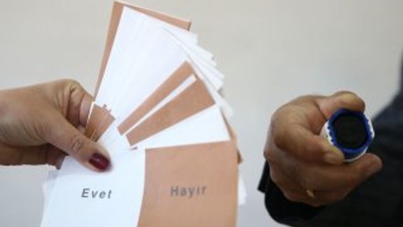 Rize'de 'evet' oyları fark attı