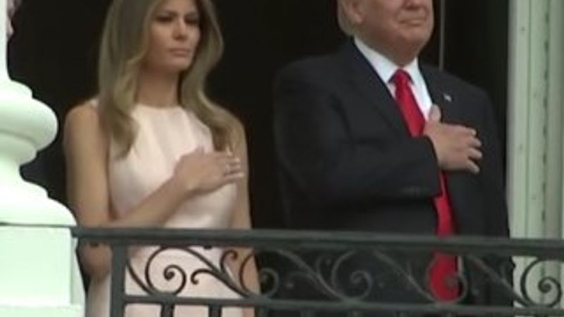 Melania Trump eşini uyardı