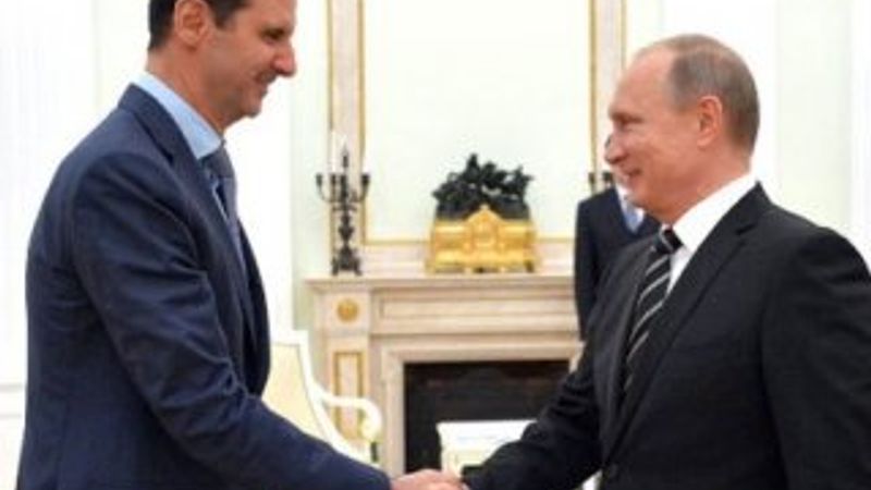 Putin Esad'ı tebrik etti