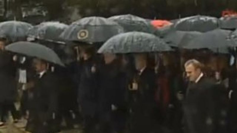 Anıtkabir'de 23 Nisan için ilk tören