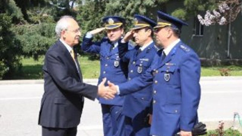 Kılıçdaroğlu'nun karşılanması Teftiş Kurulu'nda