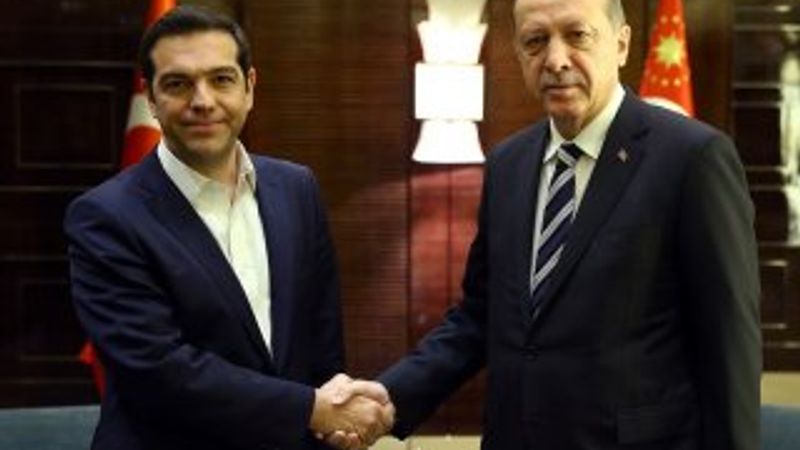 Çin'de Erdoğan-Çipras görüşmesi