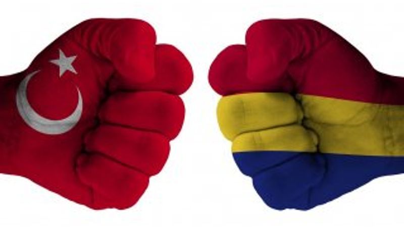 Romanya'da Türk yürüyüşü yapıldı