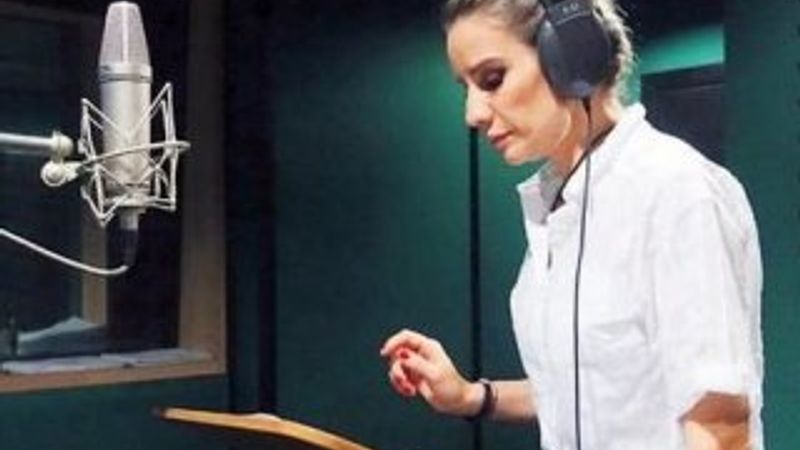 Esra Erol animasyonda seslendirme yaptı