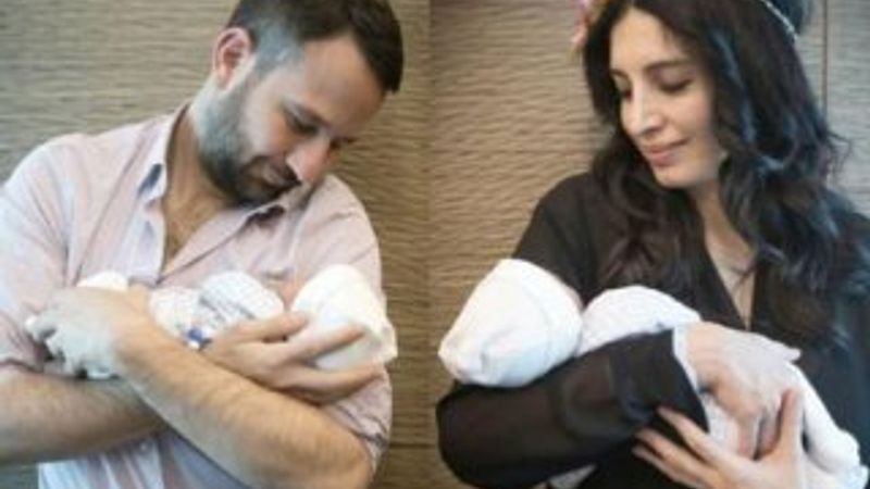 Başak Sayan'ın ikizleri