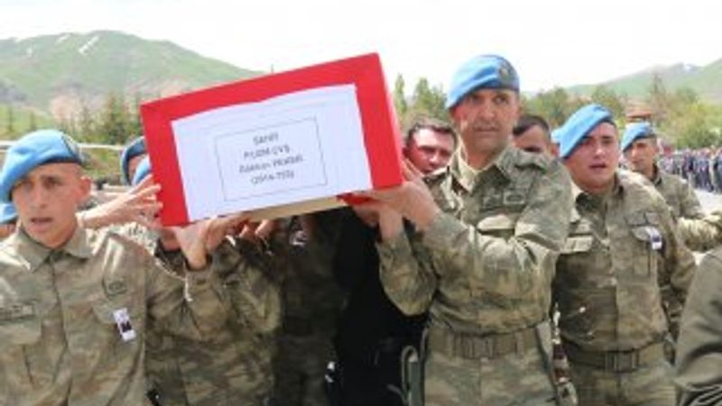 Şehit Uzman Çavuş Gökhan Peker'e veda