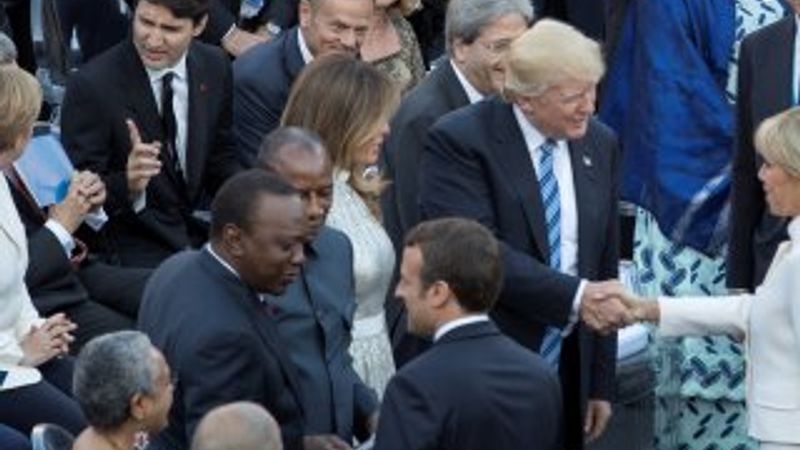 Trump ilk kez G7 zirvesinde