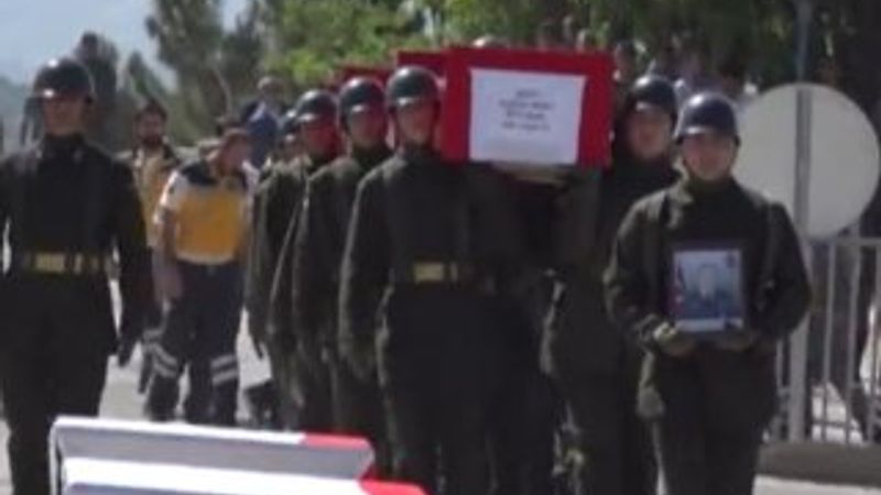 Şırnak Şehitleri için askeri tören