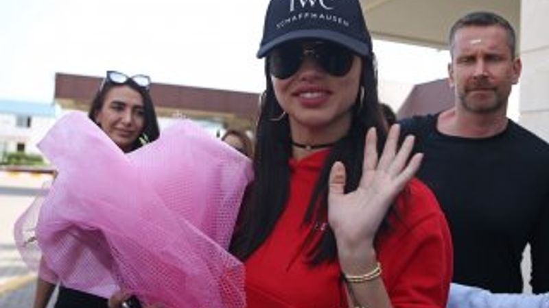 Adriana Lima Antalya'da