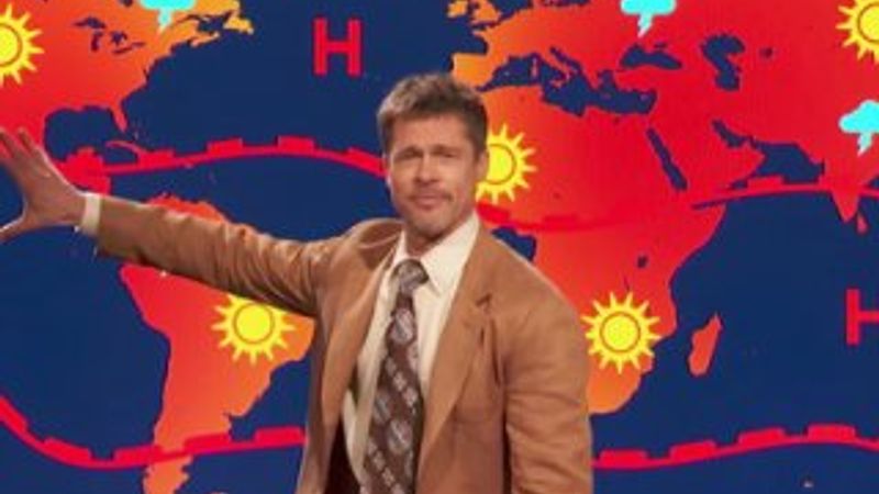 Brad Pitt hava durumu sundu