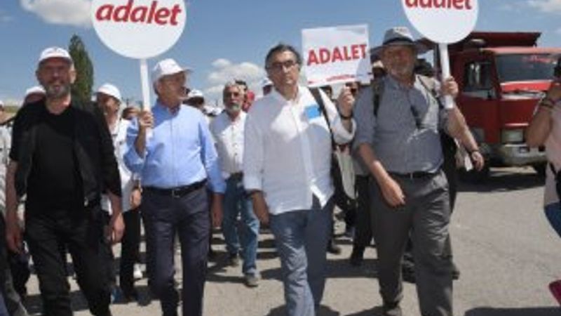 Hasan Cemal Adalet Yürüyüşü'nde