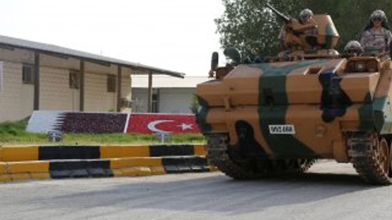 Katar'daki Türk birliğinden yeni görüntüler