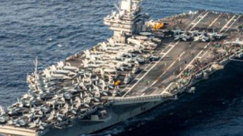 ABD uçakları Kore semalarında